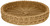 Korb Igato rund flach; 29x5 cm (ØxH); braun; rund