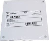 Hammond Electronics Szerelő lemez Acél Fehér (H x Sz x Ma) 124 x 124 x 1.8 mm 1 db