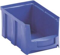 Üres csavartartó doboz 163 mm x 100 mm x 82 mm, kék színű VISO LF-Kasten STAR2B