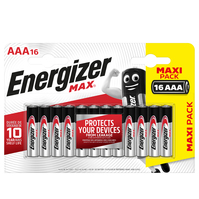Pile Energizer Max - Ministilo AAA - E301539300 (Conf. 16)