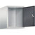 Altillo CLASSIC, 1 compartimento, anchura de compartimento 400 mm, gris luminoso / gris negruzco.