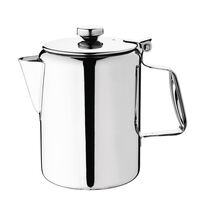 Olympia Concorde Coffee Pot Made of Stainless Steel Dishwasher Safe - 910ml