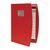 Securit Rio A4 Menu Holder Red 350X250X10mm Leaflet Display Stand Brochure