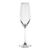 Olympia Cordoba Flute Glasses - Sturdy Glass - Angular Curves - 210ml x 6