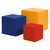 Lagerungswürfel Stufenlagerungswürfel Bandscheibenwürfel Sitzwürfel 30x30x30 cm, Rot