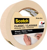 Scotch® Abdeckband Classic, 36 mm x 50 m