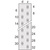 SCHROFF Stekker Type M, EN 60603, DIN 41612, Mannelijk, 24+7 Kontakt, Soldern Pins, 2,9 mm
