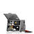 Kaltwasser-Hochdruckreiniger Wandaggregat WSC-RP 1400 TS D12, mit Abdeckung offen