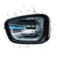 Techsuit esőálló fólia autós visszapillantó tükörhöz, 95x135 mm 2db átlátszó (128830)