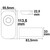 Wireless touch LED PWM-Controller, 1 Kanal, 12-24V DC 9A