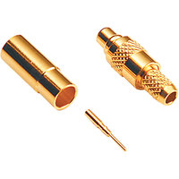 BKL 416600 MMCX Microminiature Connector Gold Plated Crimp Coupling