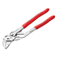 Knipex 86 03 180 SB Pliers Wrench PVC Grip 180mm - 40mm Capacity