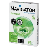 Navigator irodai papír, A4, 75 g/m², feher, 5 x 500 lap