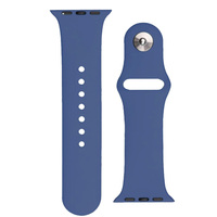 Silikonowy pasek do zegarka Apple Watch Ultra 2-9/SE 42/44/45mm Silicone Strap APS niebieski