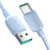 Kabel przewód USB-A - USB-C 3A 1.2m niebieski