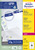Adress-Etiketten, A4 mit ultragrip, 99,1 x 33,9 mm, 250 Bogen/4.000 Etiketten, weiß