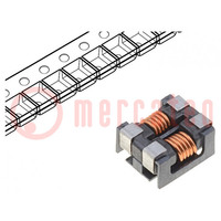 Filter: anti-interference; R: 10mΩ; SMD; 2824; 5A; 80VDC; Rcoil: 10mΩ