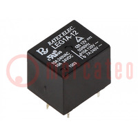 Relay: electromagnetic; SPST-NO; Ucoil: 12VDC; Icontacts max: 10A