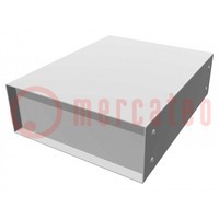 Enclosure: with panel; 1458; X: 203mm; Y: 254mm; Z: 76mm; steel sheet