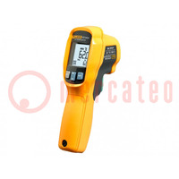 Pyrometer; LCD; -30÷500°C; Genau.(IR): ±1,5%,±1,5°C; ε: 0,1÷1; IP54