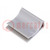Self-adhesive cable holder; PVC; grey; Cable P-clips