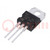 Transistor: NPN; bipolaire; 350V; 4A; 100W; TO220AB