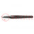 Tweezers; Blade tip shape: flat,rounded; Tweezers len: 125mm