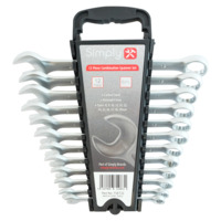 12PC COMBINATION SPANNER SET 8-19MM