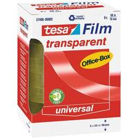 tesafilm transparent Office-Box, Maße (LxB): 66 m x 19 mm, 1 VE = 8 Stück