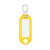 Schlüsselanhänger mit S-Haken 100er Pack Version: 06 - gelb