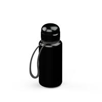 Artikelbild Trinkflasche "Sports", 400 ml, inkl. Strap, schwarz
