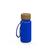 Artikelbild Drink bottle "Natural" clear-transparent incl. strap, 0.4 l, blue