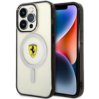 FERRARI FEHMP14XURKT COQUE RIGIDE TRANSPARENTE POUR IPHONE 14 PRO MAX 6,7"