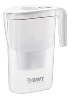 BWT FILTRO DE AGUA VIDA WHITE DE 2,6 L | FILTRO CON 1 CARTUCHO DE FILTRO DE MAGNESIO | FILTRO DE AGUA POTABLE | FILTRA CAL, CLOR