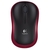 Logitech M185 Wireless Black & Red Mouse