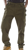 Beeswift Combat Trousers Olive Green 40