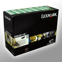 Lexmark Toner X654X11E schwarz