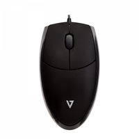 V7 Optical LED USB Mouse - black