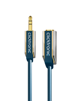 ClickTronic 70488 cable de audio 3 m 3,5mm Azul