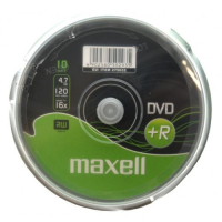 Maxell M160 blank DVD 4.7 GB DVD+R 10 pc(s)