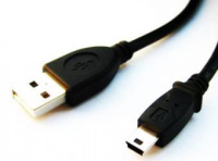 Gembird 1.8m USB 2.0 A/mini-USB M kabel USB 1,8 m USB A Mini-USB B Czarny