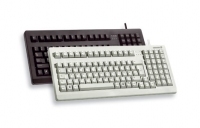 CHERRY 19" compact PC keyboard G80-1800 FR tastiera USB + PS/2 QWERTY Grigio