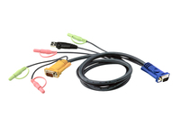 ATEN USB-KVM-Kabel mit 3-in-1-SPHD und Audio, 1,8 m