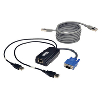 Tripp Lite B078-101-USB2 Accesorios del KVM - Unidad de Interfaz para Servidor (SIU) USB NetCommander, Virtual Media hasta 12Mbps