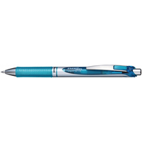Pentel EnerGel Xm Bolígrafo de gel de punta retráctil Azul claro 1 pieza(s)