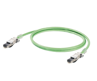 Weidmüller Cat5 SF/UTP 1 m cable de red Verde SF/UTP (S-FTP)
