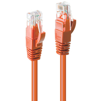 Lindy 48107 cavo di rete Arancione 1 m Cat6 U/UTP (UTP)