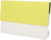 Lenovo ZG38C00558 etui na tablet 25,4 cm (10") Etui kieszeniowe Biały, Żółty