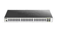 D-Link DGS-3000-52X switch Gestionado L2 Gigabit Ethernet (10/100/1000) 1U Negro