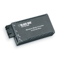 Black Box LGC125A-R2 konwerter sieciowy 1000 Mbit/s 1550 nm Pojedynczy Czarny